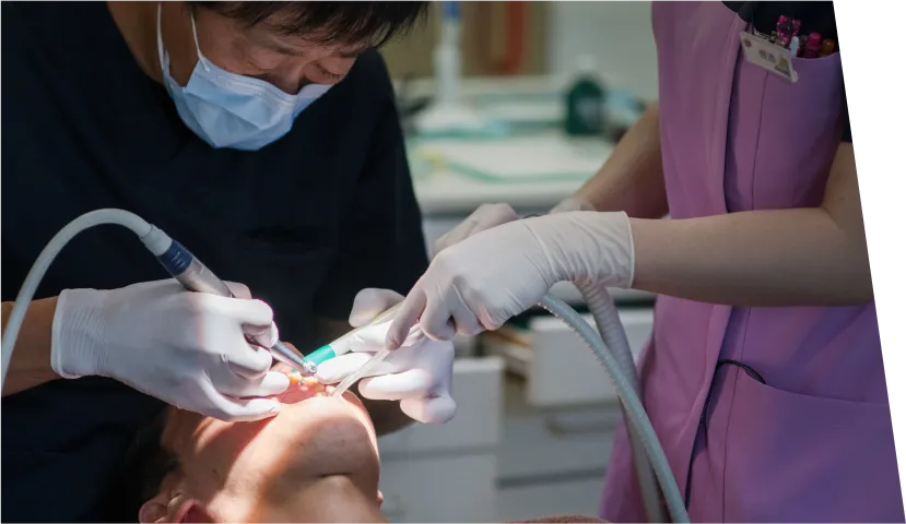 高田院長によるメンテナンス